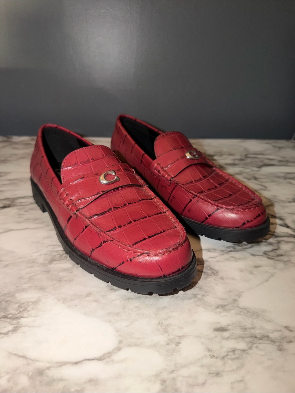 Coach loafers